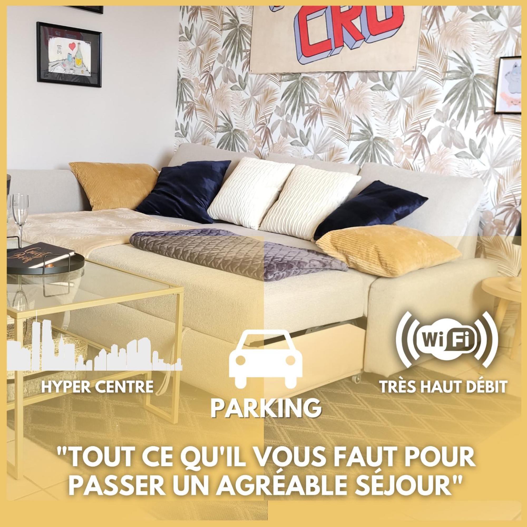 Gite Urbain - La Capsule - Parking Epernay Ngoại thất bức ảnh